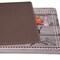 World Rug Gallery Antifatigue Mat, 30 in L x 18 in W, 0.47 in Thickness, Graphic, Gray 822GRAY18X30 - alternate 3